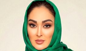 الهام حمیدی با استایلی طلایی در کنار بهنام بانی!