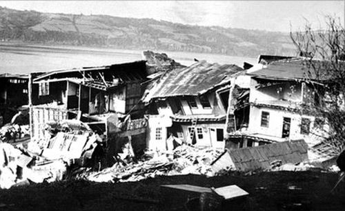 1. زلزله شهر والدویدا در شیلی