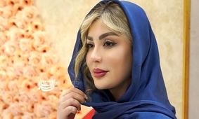 نیوشا ضیغمی با استایلی فوق‌العاده شیک در کافه‌ای هنری و لاکچری