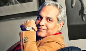 رونمایی مهران مدیری از همسر خیلی جذابش / زن نگرفته ، پلنگ گرفته ! + عکس 2 نفره