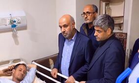 اولین گفتگوبا معدنچی نجات یافته از فاجعه طبس + فیلم عیادت وزیر کار از مصدومان 