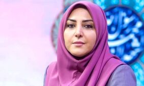 حمله خانم مجری صدا و سیما به محمدرضا فرزین + عکس حاشیه ساز