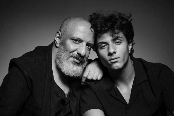 پسر امیر جعفری، سر کچل پدرش را سوژه شوخی‌های بامزه کرد!