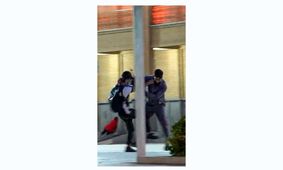 اولین فیلم و گفتگو با مرد شجاعی که با دستان خالی عامل حمله تروریستی را زمینگیر کرد + جزییات