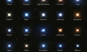 تصویر روز ناسا: درخشان‌ترین ستارگان آسمان شب
