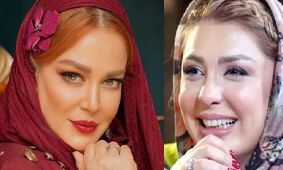 دورهمی خانم‌ بازیگران معروف ایرانی با گل سر قرمز طبیعی / بهاره رهنما، نیوشا ضیغمی و الهام حمیدی در یک قاب !