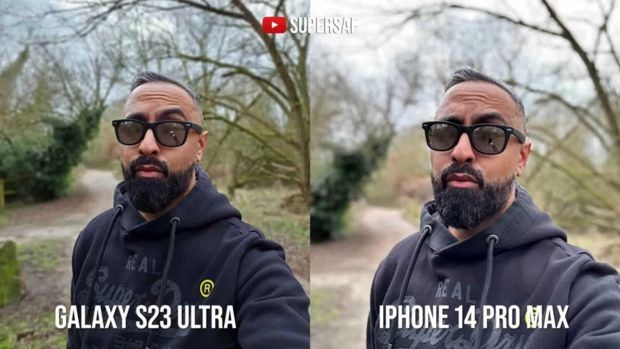 عکس سلفی Galaxy S23 Ultra