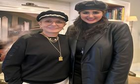 عکس لو رفته از نیوشا ضیغمی در کنسرت خداحافظی گوگوش