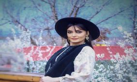 عکس خیلی شیک از استایل خانم بازیگر بدجنس سریال آوای باران 