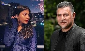عکس لو رفته از علی دایی در مهمانی شبانه / همسر دوم خوشتیپ تر از زنان دیگر !