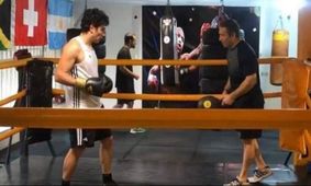 فیلم جنجالی بوکس همایون شجریان با موسیقی حماسی ابی؛ باورنکردنی!