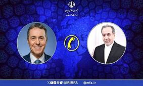 گفتگوی تلفنی وزیر امور خارجه با وزیر امور خارجه سوئیس
