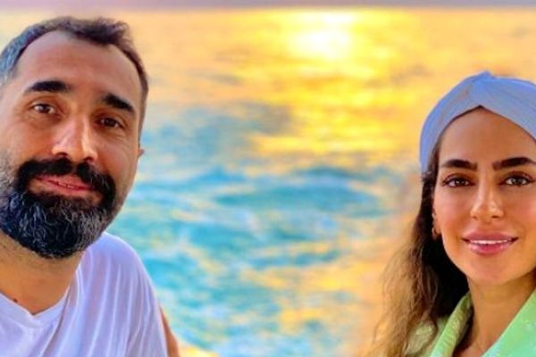 سمانه پاکدل و هادی کاظمی در یک قاب عاشقانه جذاب! +فیلم