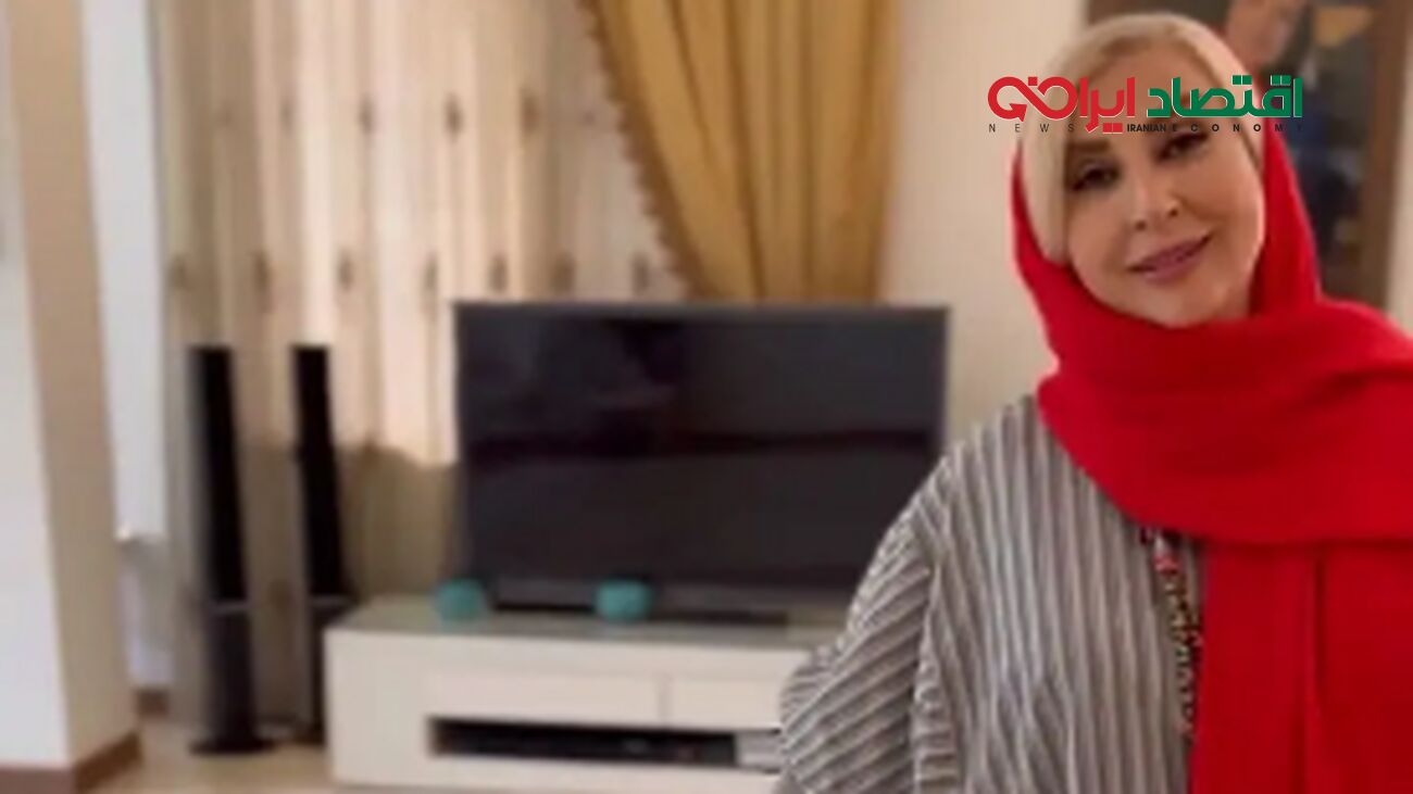 چیدمان خانه لاکچری مرجانه گلچین؛ هنر شمالی روی دیوارها و مبلمان مجلل!