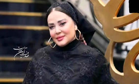 عکس خیلی زشت از استایل واقعا بیریخت بهاره رهنما / جنجال جدید در هتل استقلال !
