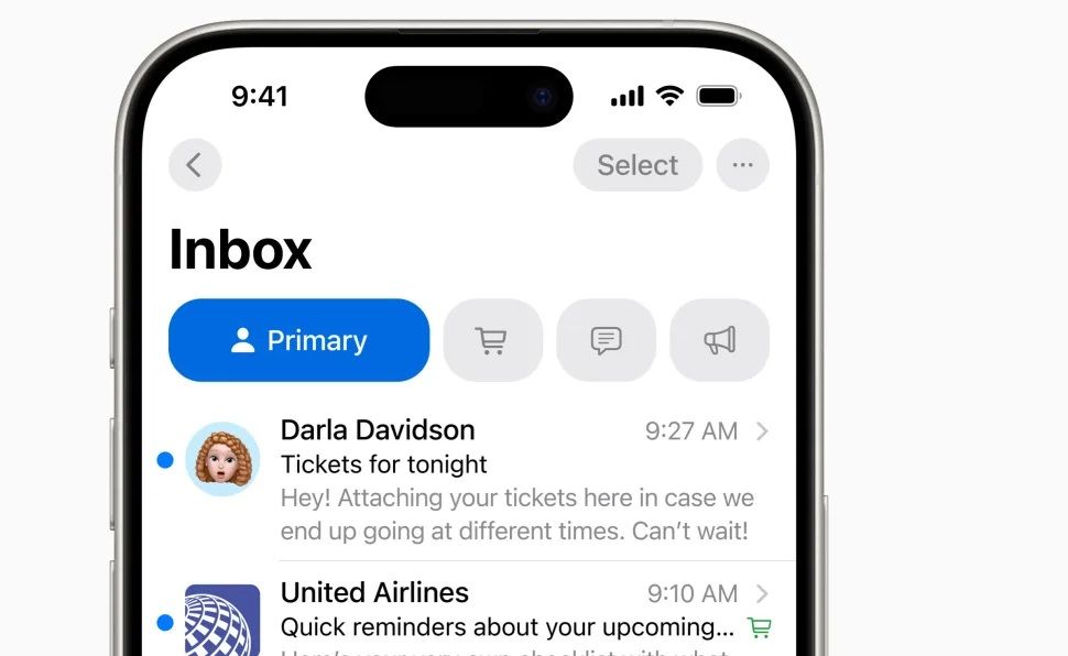 ویژگی های آی او اس 18