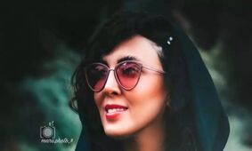 تیپ مشکی و دیدنی لیلا بلوکات در محل نذری! +عکس