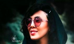 تیپ مشکی و دیدنی لیلا بلوکات در محل نذری! +عکس