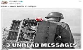 فشار به ایلان ماسک به خاطر کفترهای نازی