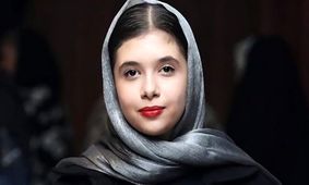 عکس خیره کننده از چهره جذاب نفس بازغی / چشم رنگی و فوق العاده جذاب !