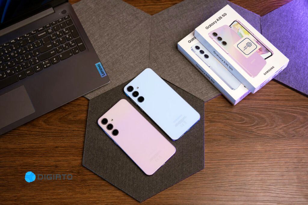 مقایسه گوشی A55 و A35