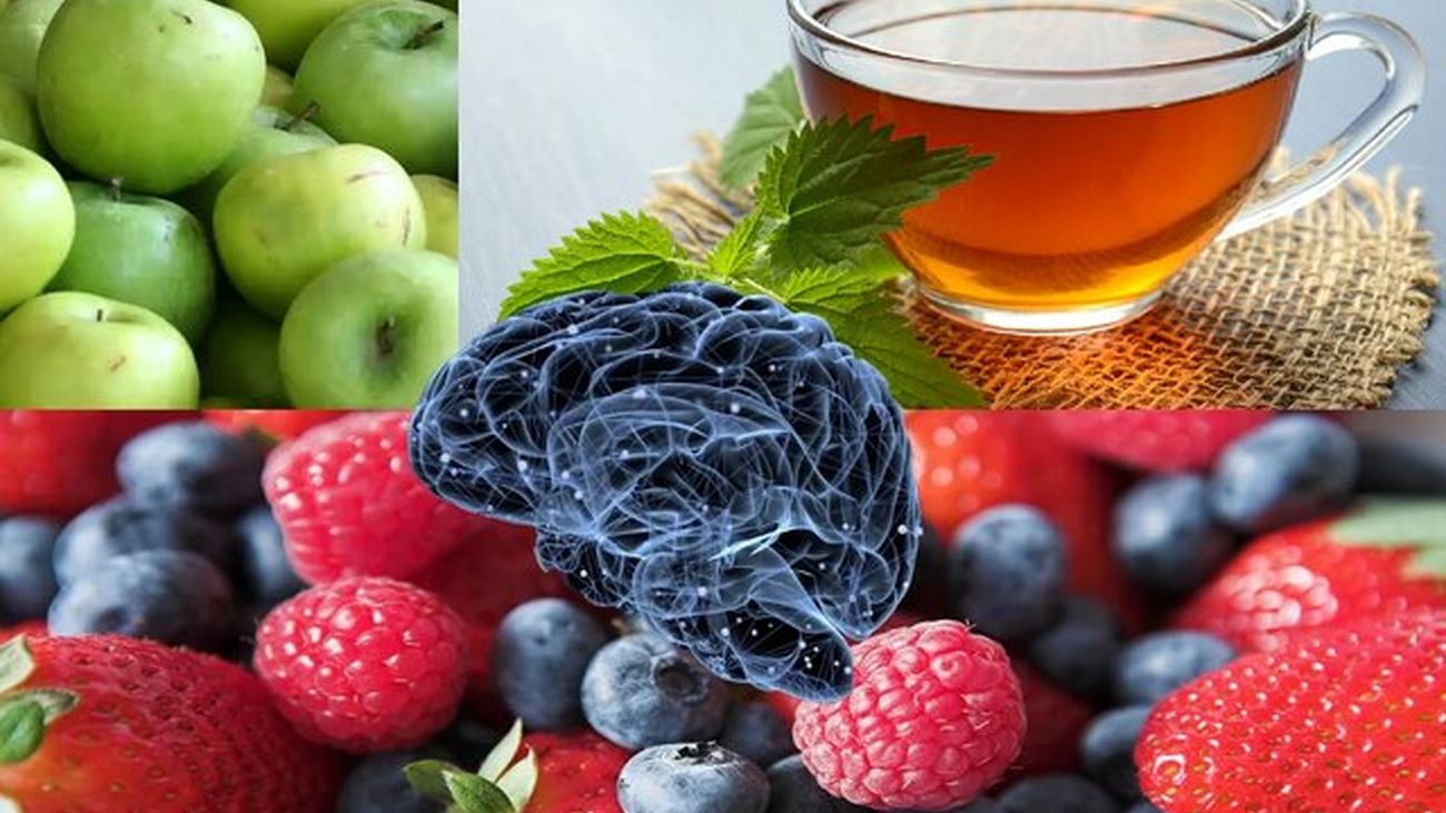 جلوگیری از کاهش حافظه در پیری با مصرف سیب، توت و چای