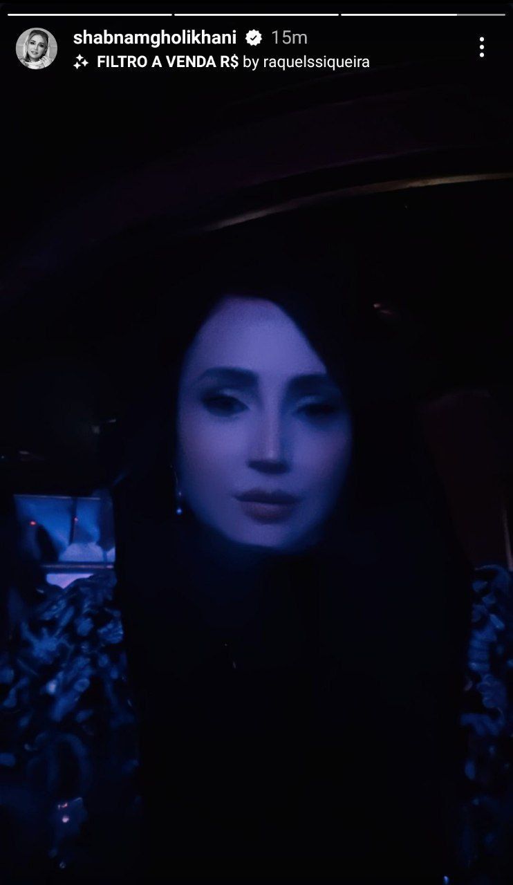 تصاویری از شبنم قلی‌خانی در‌ کنسرتی در دبی