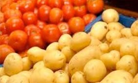 سیب زمینی و گوجه فرنگی ارزان شد 
