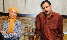 بازیگر معروف شمعدونی و تازه‌عروس جذابش در قاب عاشقانه‌ای که دل‌ها را برد!