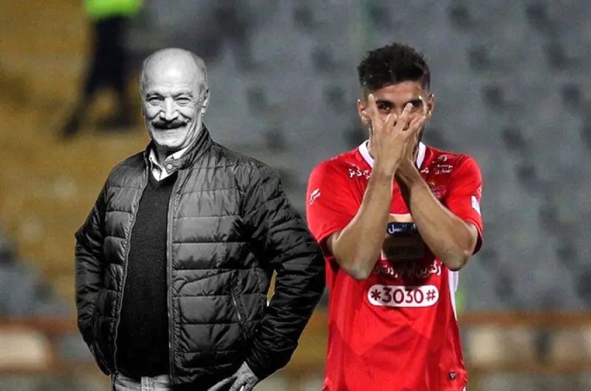 عکسی از سعید راد، میرزا رضای سریال گیلدخت با نوه فوتبالیستش