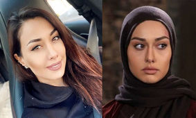 عکس باورنکردنی از چهره بدون آرایش صدف طاهریان / زشت و بی روح !