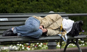 خیابان خوابی مُد شد
