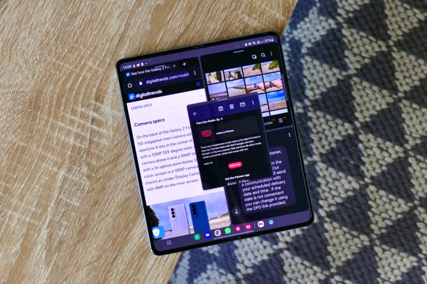سیستم عامل iOS برای گوشی‌های تاشو
