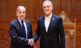 شهباز شریف: ایران حق دارد برنامه صلح آمیز هسته‌ای داشته باشد + فیلم