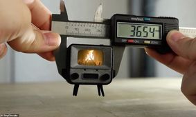 تصاویری از کوچکترین تلویزیون جهان