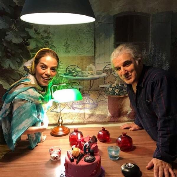 مهدی هاشمی و همسرش