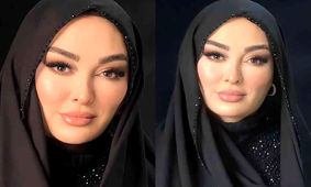  لباس جیغ الهام حمیدی داد همه را در آورد + عکس شوکه کننده از خانم بازیگر یوسف پیامبر