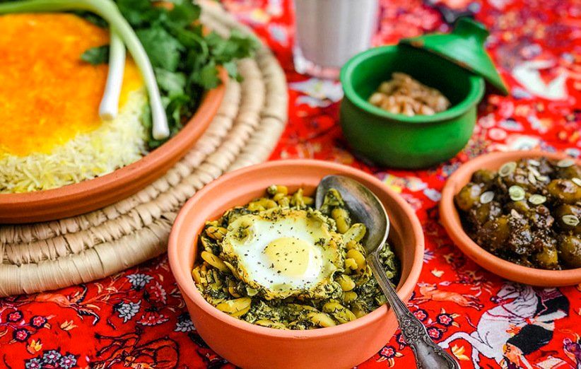 باقالی قاتق، غذای گیلانی