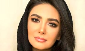 لیندا کیانی و لحظه‌های پر از حسرت جلوی آینه اتاق گریم!