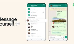 واتس‌اپ شروع به انتشار قابلیت «ارسال پیام به خود» کرد