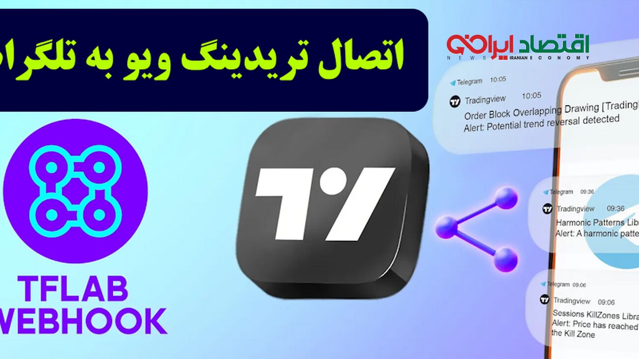 اتصال تریدینگ ویو به تلگرام – وب هوک (Webhook) هشدار تریدینگ ویو [TFlab]