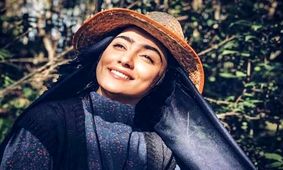 اولین عکس از شوهر مو بلوند و قد بلند خانم بازیگر گیلدخت / اصلا بهم نمیان !