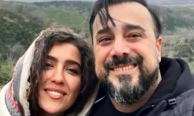 جشن خانگی امیرعلی نبویان برای تولد پسر سپند امیرسلیمانی با حضور مونا کرمی + عکس