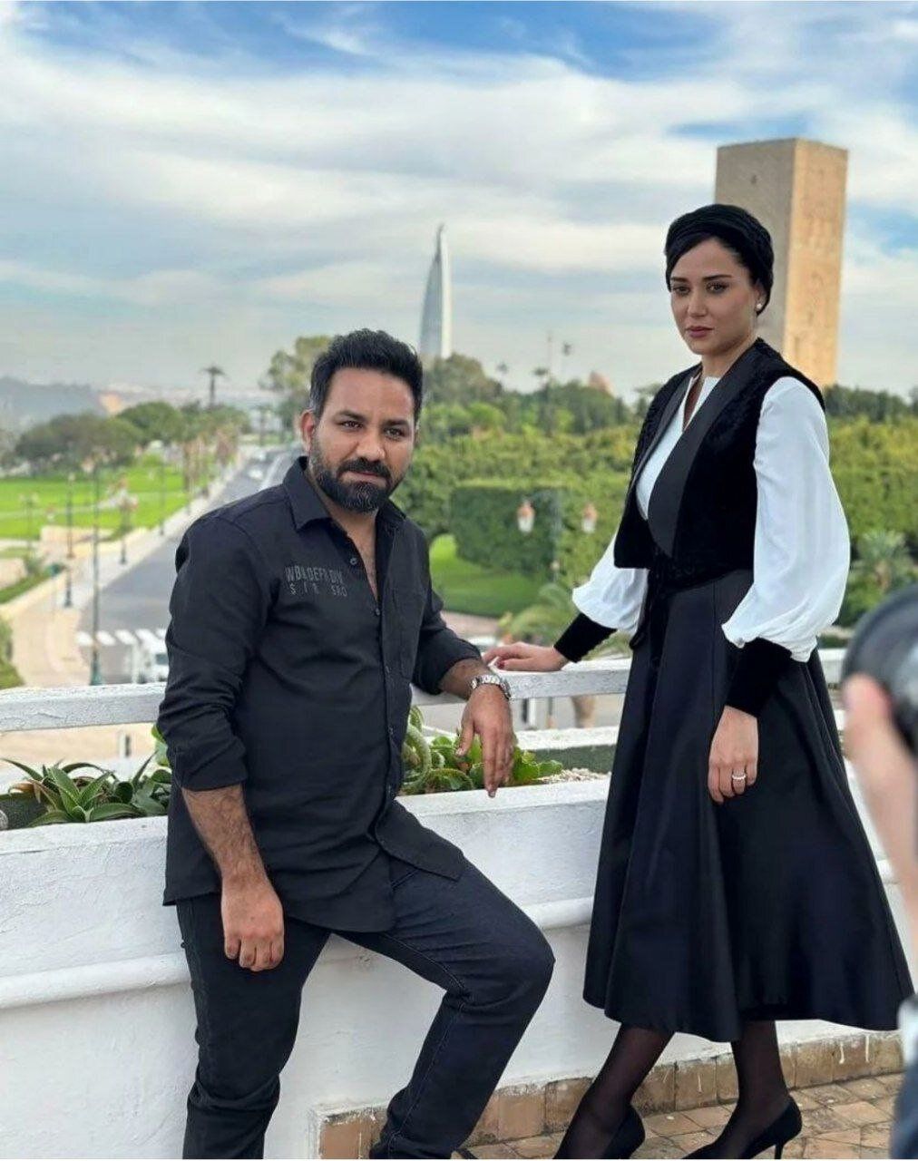 تصویر جنجالی از پریناز ایزدیار با حلقه ازدواج