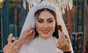 لوازم آرایشی باورنکردنی مریم مومن برای گریم عروسی؛ هوش از سرتان می‌برد!