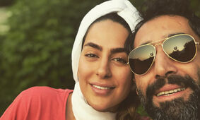 جدیدترین عکس از سمانه پاکدل بازیگر سریال دلنوازان در کنار همسرش هادی کاظمی / چقدر بهم میان !
