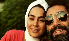 جدیدترین عکس از سمانه پاکدل بازیگر سریال دلنوازان در کنار همسرش هادی کاظمی / چقدر بهم میان !