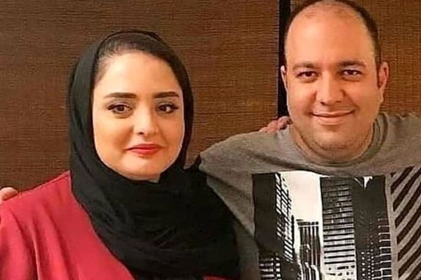 عکس‌هایی دیده‌نشده از شام عاشقانه نرگس محمدی و علی اوجی با تمی جادویی!