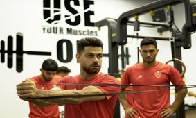 گزارش تصویری / تمرین صبح جمعه بازیکنان پرسپولیس