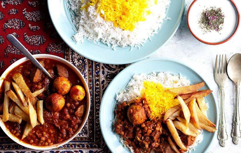 خورشت نخودآله